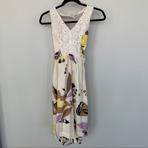 Jonathan Martin Boho Style Halter Dress Size 8 - Picture 1 of 9